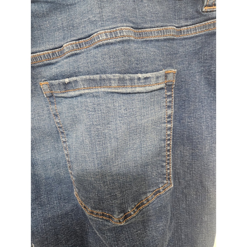 Lane Bryant Flex Magic Waist Mid-Rise Boyfriend Jeans Blue Denim Size 22 - Picture 9 of 9